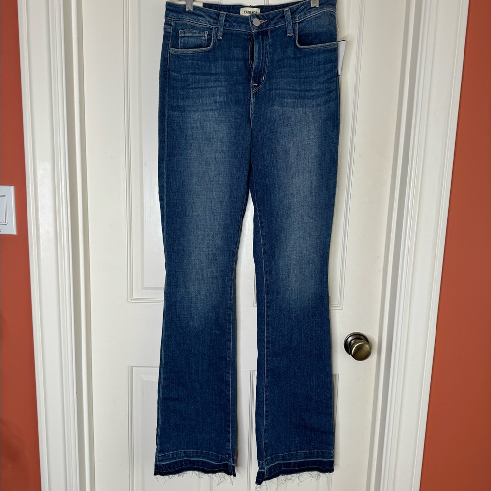 L’AGENCE High rise straight jeans